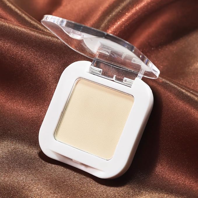 Matte Singe Eye Shadow Palette Makeup, Matte Smoky Beige Monochrome Eyeshadow For Old Women, Mini Singe Pressed Pigmented Waterproof Sombras Para Ojos, Vegan, Talc, Paraben&Cruelty Free, 17