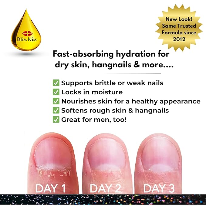 Nail Care Headquarters Simply Pure Cuticle Oil Pen for Nails - Nail Strengthener & Growth Nail Oil and Serum for Damaged Nails, Hangnails w/Jojoba cuticle oil—Cucumber Melon Fragrance