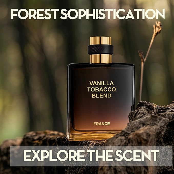 Men's Cologne Gift Set Include Valentine Milano,Valentine,Choco Musk & Vanilla Tobacco Blend - 3.4 Fl Oz Each | Vanilla Bourbon, Leather & Amber Floral Fragrance | Luxury Eau de Toilette