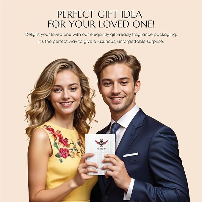 CA Perfume Duo Impression of Code For Men For Men Perfume Layering Set Mens Cologne Long Lasting Travel Size EDP + Body Oil Roll-On Bottle 0.27 Fl Oz+0.33 Fl Oz