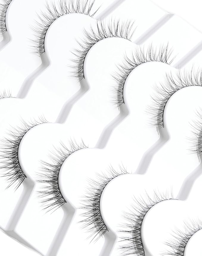 Natural Lashes Short Lashes Wispy Lashes Natural Look Natural Eyelashes Wispy False Eyelashes Small Lashes 11mm K41