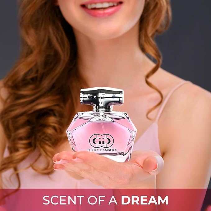 Women's Perfume La Vida Bella& Lucky Bamboo Combo Set Eau De Parfum Long Lasting Fragrance 3.4 Fl Oz Spray Each for Daily Used