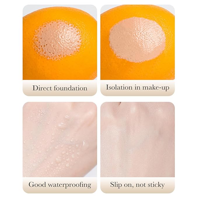 One Step Color Corrector Primer, 3 In 1 Primer for Face Before Makeup, Face Tinted Moisturizer Sunscreen Isolation Cream,SPF 50,Makeup Primer Oil Control & Concealer Skin Tone Correcting,Radiance Skin