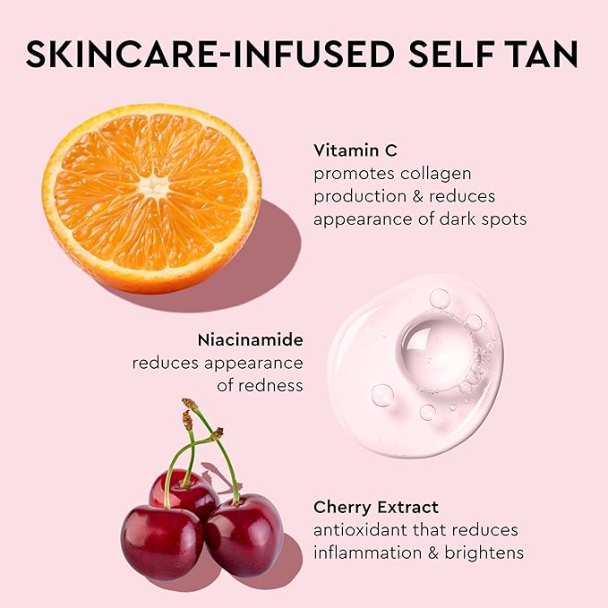 Tanologist Brightening Daily Glow Body Lotion- Light/Medium, Gradual Tanning Lotion, No Fake Tan Smell, Streak-Free & Natural Looking Self Tanner, Vegan, 8.45 fl. oz/250 ml Tube