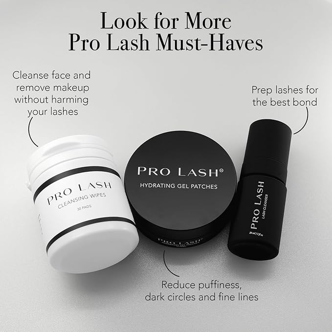Pro Lash SoftWear Clean Girl Mini Lash Clusters Kit - Natural-Looking, Lightweight Lashes - 7-Day Cluster Eyelash Extensions - False Eyelashes Plus Adhesive and Tweezers - Cat Eye No. 39