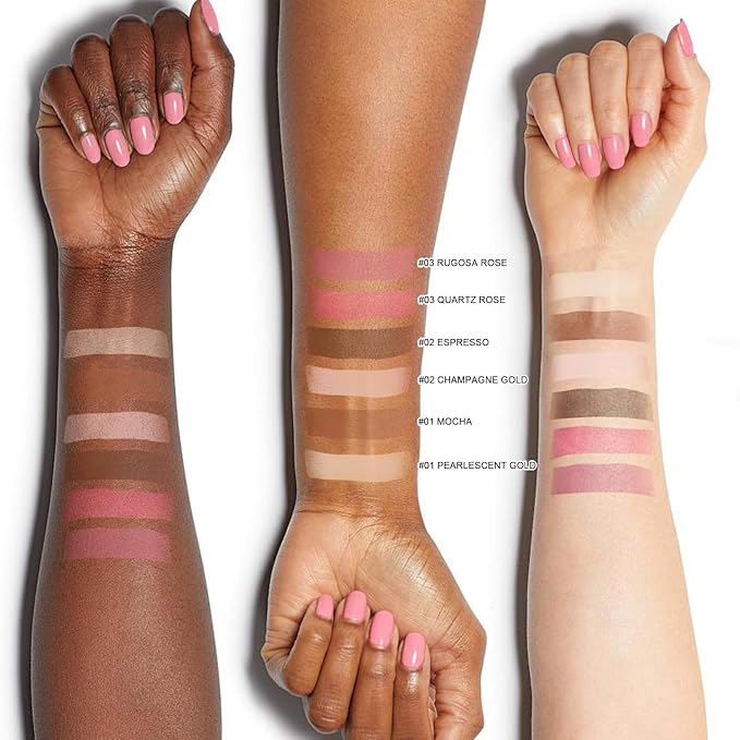 Scarman 6 Colors Cream Contour Stick Makeup Kit, Shades with Highlighter, Blush, Bronzer for Sculpting, Waterproof, Dewy & Matte Finish (SET A)