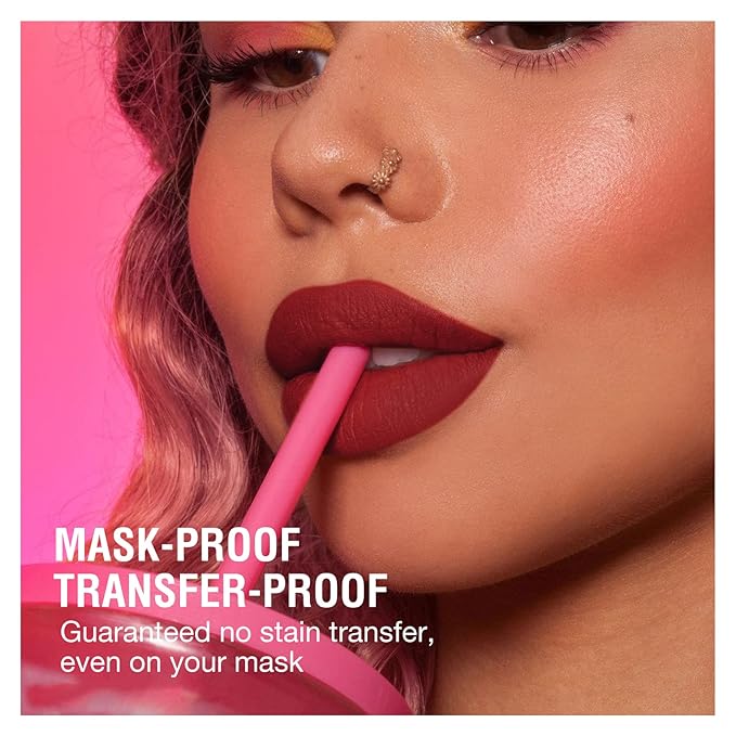 BestLand 6Pcs Matte Liquid Lipstick and Lip Liner Set, Non-Stick Cup Not Fade Waterproof 24 Hour Lip Gloss Nude Brown Lip Liner Pencil for Women, labiales mate 24 horas originales (Set D)