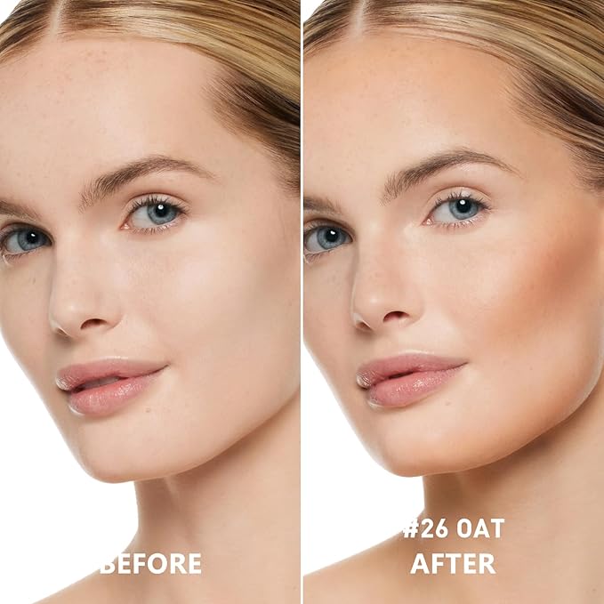 FOCALLURE Cream Contour Stick, Matte Bronzer Stick, Professional Face Shaping & Contouring Stick Makeup, Easy to Apply with Buildable Coverage, Long Lasting & Sweatproof, OAT