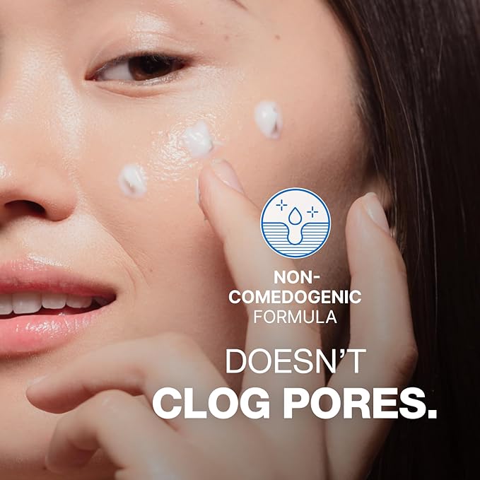 Physiogel Daily Hydrating Facial Moisturizer Lightweight Cream, 72 hrs Hydration for Dry & Sensitive Skin, Korean skin care, Fragrance-Free, Non-Comedogenic, Dermatologist-Tested, Ceramide, Squalane.