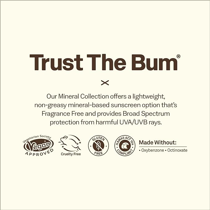 Sun Bum Mineral SPF 50 Sunscreen Body Lotion - Broad Spectrum Moisturizing Sunscreen with Vitamin E - Vegan and Hawaii 104 Act Compliant (Made without Octinoxate & Oxybenzone) - Travel Size - 3 oz