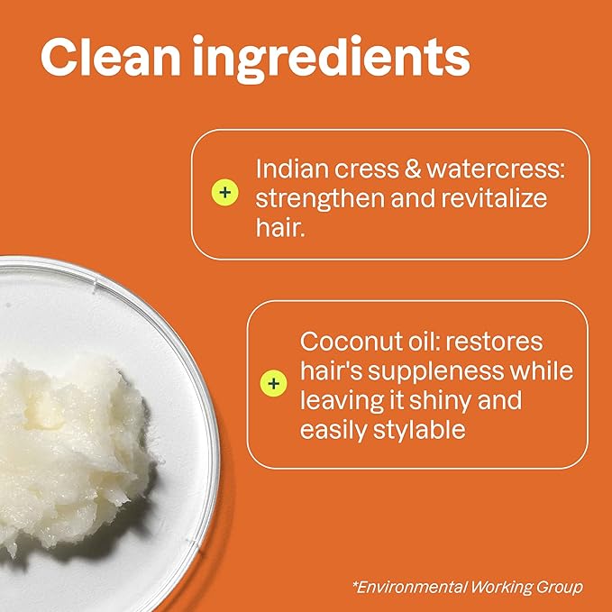 ATTITUDE Amplifying Conditioner for Curly Hair with Coconut Oil, Vegan Detangler and Naturally Derived Ingredients, 2a, 2b, 2c Curl Type, Gives body to Curls, 16 Fl Oz