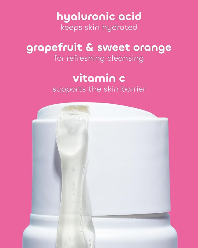 Seaweed Bath Co. Energize Body Wash, Grapefruit Orange Scent, 12 Ounce, Shower Gel for Men & Women, Vegan, Paraben Free, Sulfate Free, Cruelty Free