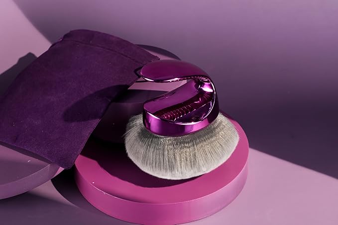 BS-MALL Extra-Large Multi-Purpose Body Brush – Luxury Travel-Friendly Self Tanning & Loose Powder Makeup Brush with Super Soft Bristles for Daily Use & Even Application