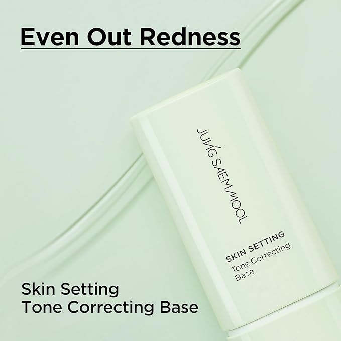 JUNG SAEM MOOL OFFICIAL] Skin Setting Tone Correcting Base | Color Correcting Primer | For Redness Control | Makeup Artist Brand