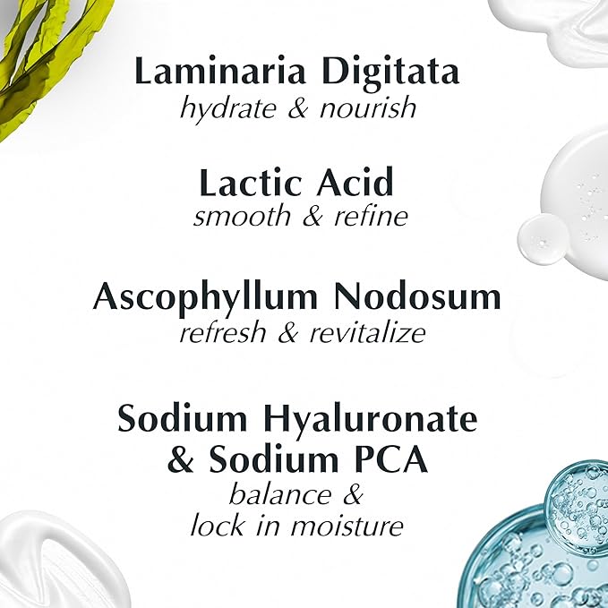 Repechage Hydro-Complex PFS Hydrating Face Cream for Oily & Combination Skin – Non-Comedogenic Moisturizer with Seaweed Extract, B3 & AHAs – Supports Skin Elasticity, Smooths Fine Lines, 1.5 fl oz