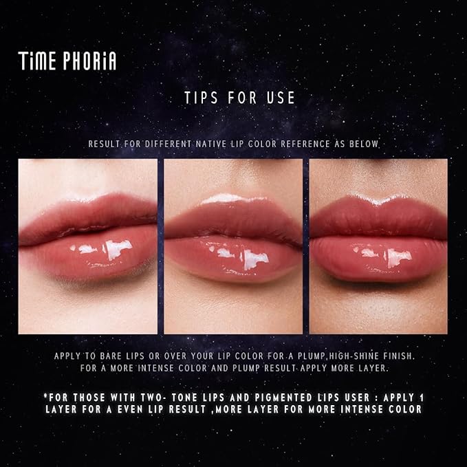 LUNARA FROST 3D LIP GLOSS - Plumping High-Shine Gloss with Hyaluronic Acid | Non-Sticky Glassy Finish | Cooling Sensation | 24H Hydration | Instant Volume Effect (01 MIRELLE)