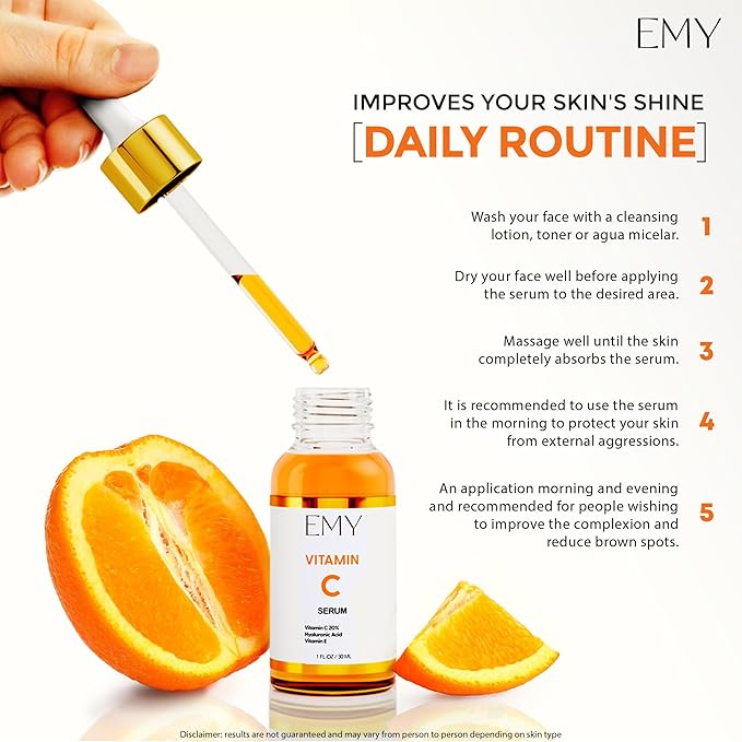 Vitamin C Serum Hyaluronic Acid Anti-aging Face Moisturizer Nourishing Protects your skin Anti-wrinkle care Collagen Glycerin Ascorbic Acid Plumping Cream