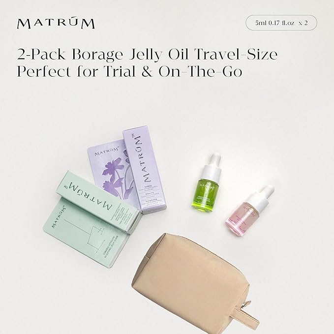 Mini Face Serum Duo | Travel-Size Set – 2 x Mini Serums for Soothing, Barrier Repair, Firming & Brightening | For All Skin Types