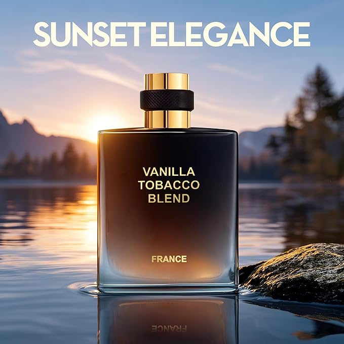 Men's Cologne Gift Set Include Valentine Milano,Valentine,Choco Musk & Vanilla Tobacco Blend - 3.4 Fl Oz Each | Vanilla Bourbon, Leather & Amber Floral Fragrance | Luxury Eau de Toilette