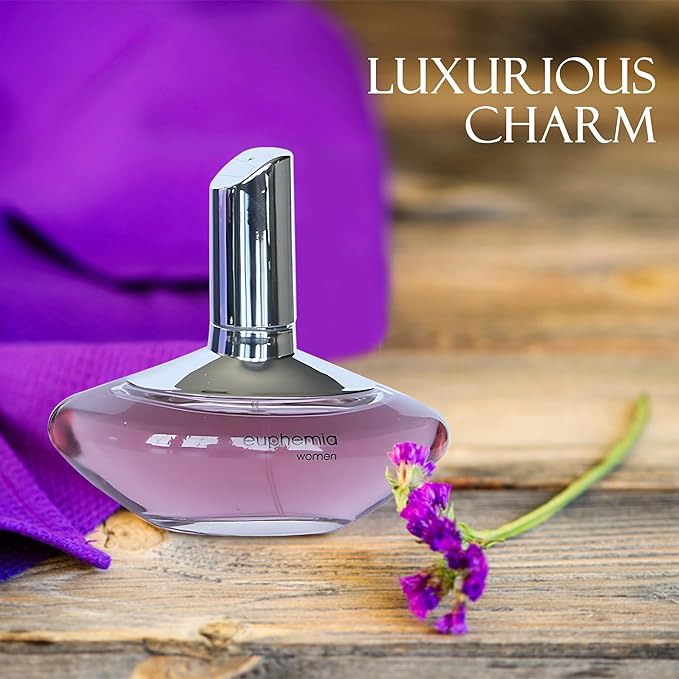 Women's Perfume La Vida Bella& Euphemia Combo Set Eau De Parfum Long Lasting Fragrance 3.4 Fl Oz Spray Each for Daily Used