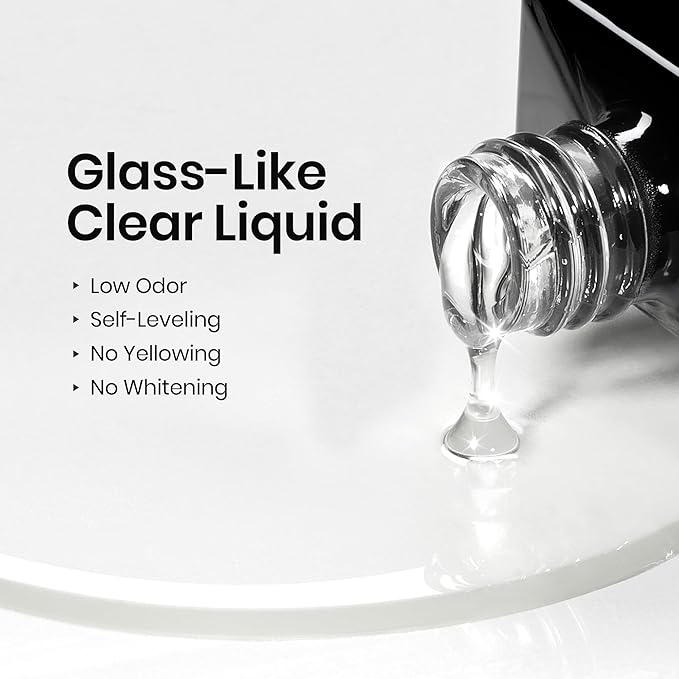 Beetles Gel Top Coat, 2Pcs 15ml Top Coat Gel Nail Polish No Wipe Clear High Gloss Shiny Long-Lasting Soak Off Nail Lamp, Home DIY Manicure and Nail Salon Gifts for Women