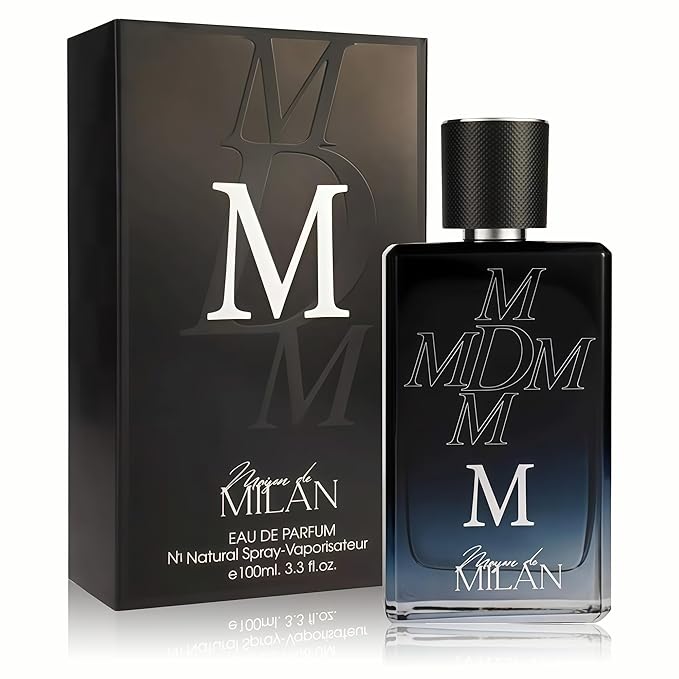 Men's Cologne Premium Fragrance Spray 100ml - Eau De Parfum - Long Lasting Sophisticated Scent for Daily Wear Inspired by Luxury Perfume(M for Men)