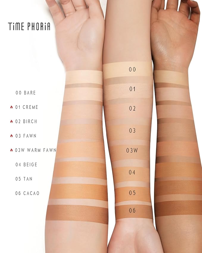 TIMELESS LUMINA MATTE PERFECTION CUSHION | Full Coverage, Weightless, Skin fit, Velvety Matte Finish, Oil-Control Waterproof Foundation, Sweatproof Flawless BB Cream CC (02 BIRCH)