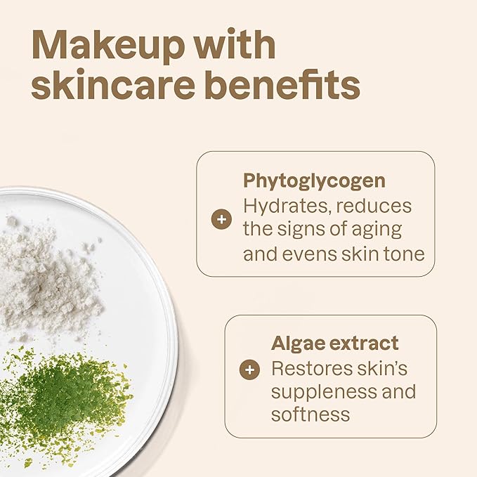 ATTITUDE Oceanly Plastic-Free Lightweight Bronzer Stick, Titanium Dioxide-Free, EWG Verified, Vegan & Cruelty-free Makeup, Coffee, 0.3 Ounces