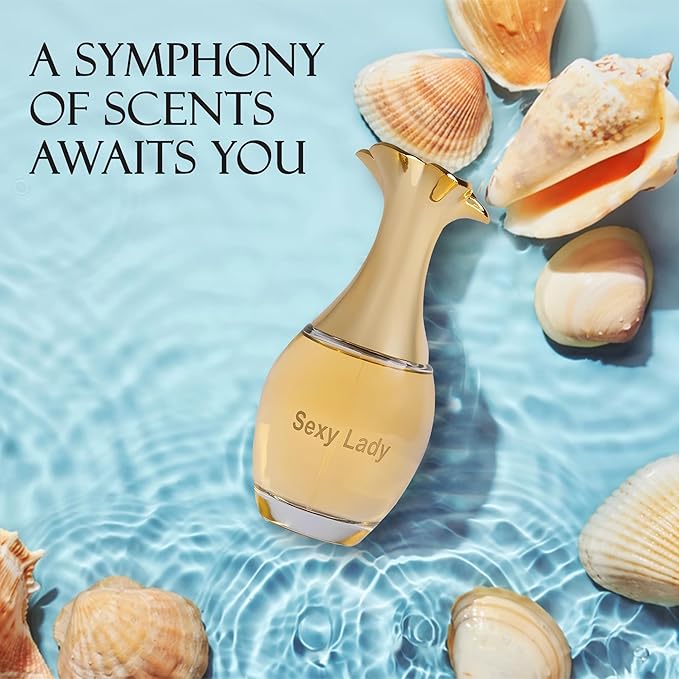 Women's Perfume La Vida Bella&Sexy Lady Combo Set Eau De Parfum Long Lasting Fragrance 3.4 Fl Oz Spray Each for Daily Used