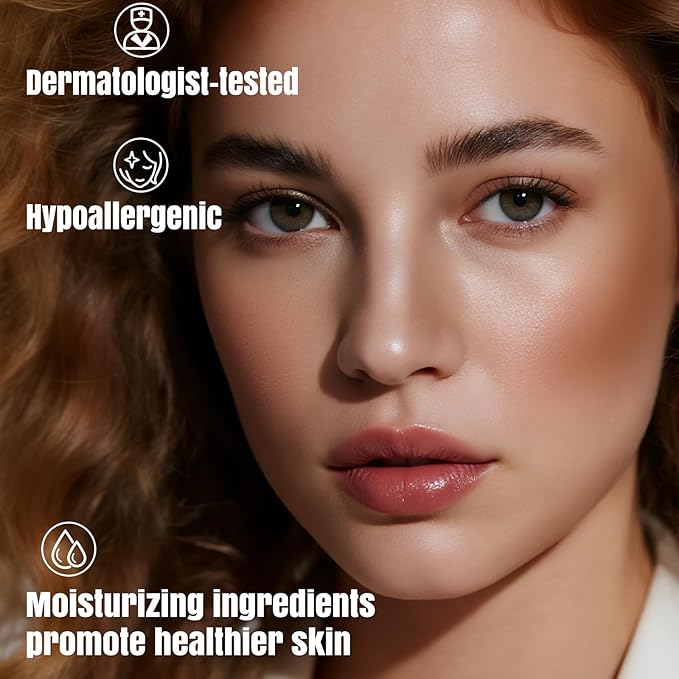 Cream Bronzer with Brush, Creamy & Highly Pigmented Formula, Blendable Cream Contour Makeup with a Natural, Matte Finish - Buildable Formula for Shimmer-Free, Medium tan, 0.7 Oz