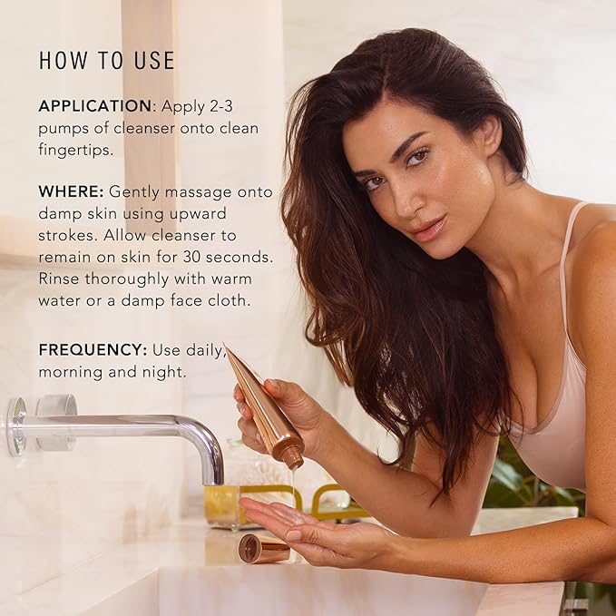 JLO BEAUTY Gel Cream Face Wash, Daily Facial Cleanser & Makeup Remover, Hydrating Sulfate Free Skin Care Formula with Antioxidants, Gentle Face Cleanser For Women, That Hit Single, 5 Oz