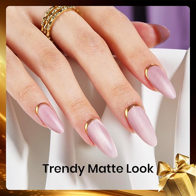 Beetles Matte Gel Top Coat for Gel Nail Polish,15ML Chrome Proof Matte Top Coat No Wipe Powder-Resist Matte Finish for Detail Chrome Powder Painting and Long Lasting Fall Nail Gifts for Women