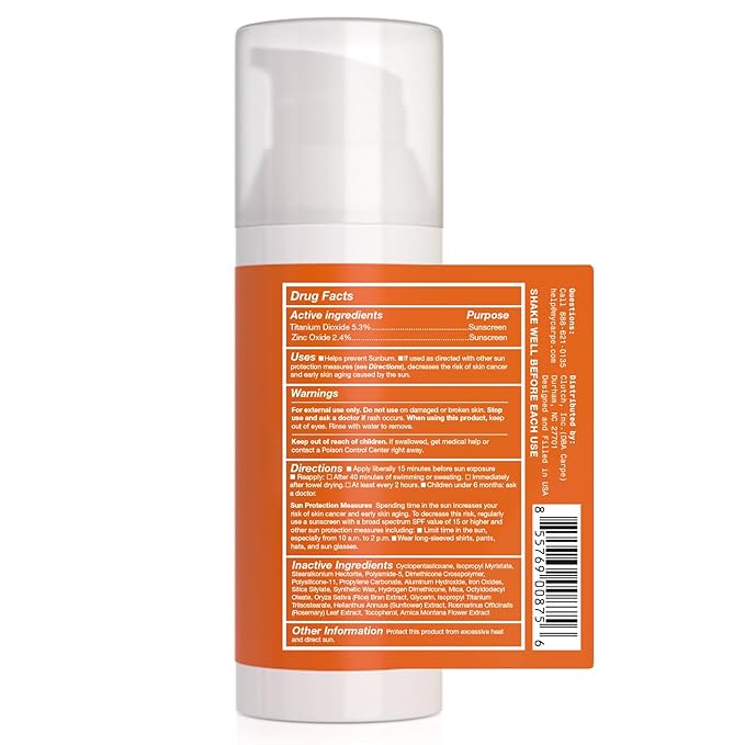 Carpe Primer Face Makeup Base New Zinc Mineral Sunscreen SPF 30, Lasting Matte Primer For Oily Skin And Tinted Sunscreen