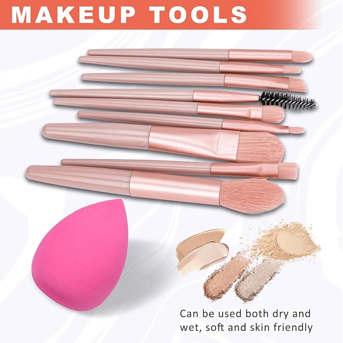 Makeup Kit for Women Teens Full Kit Makeup Gift Set for Women Teen Girls Eyeshadow Foundation Concealer Makeup Kit for Teens 13-15 Teenagers Christmas Gift