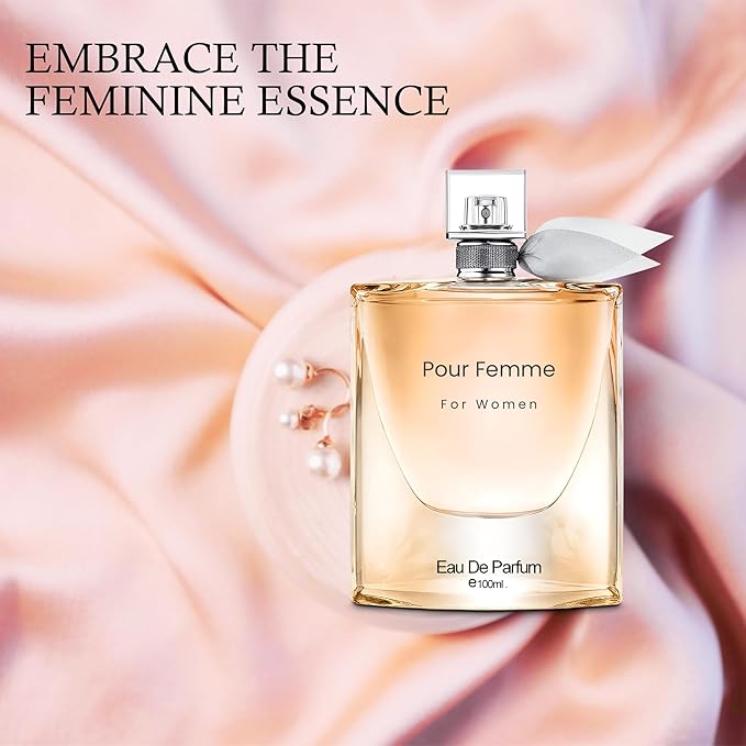 Women's Perfume La Vida Bella& Fantastic Combo Set Eau De Parfum Long Lasting Fragrance 3.4 Fl Oz Spray Each for Daily Used