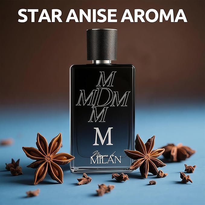 Men's Cologne Premium Fragrance Spray 100ml - Eau De Parfum - Long Lasting Sophisticated Scent for Daily Wear Inspired by Luxury Perfume(M for Men)