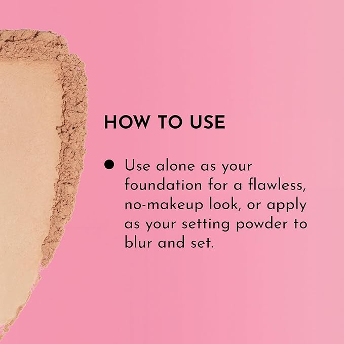 "LAWLESS Talc Free Skin Smoothing-Powder, Light, Tan, 0.32 oz / 9.1 g"