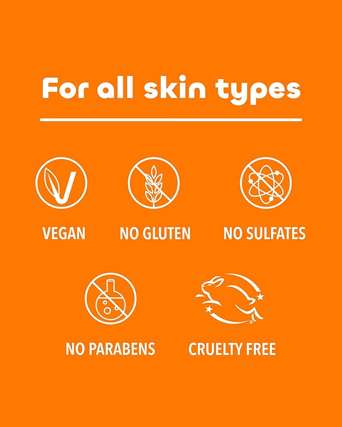 Seaweed Bath Co. Detox Body Wash, Orange Cedar Scent, 12 Ounce, Shower Gel for Men & Women, Vegan, Paraben Free, Sulfate Free, Cruelty Free