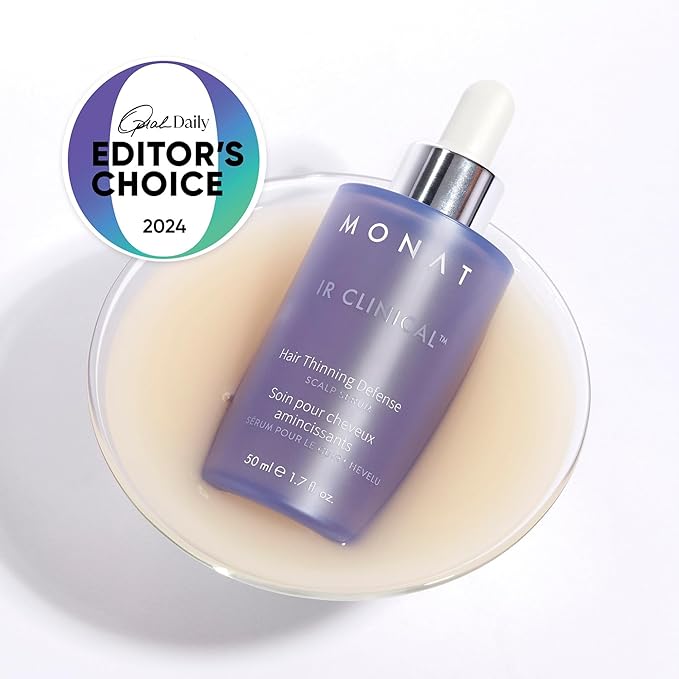 MONAT IR Clinical™ Hair Thinning Defense Scalp Serum – Nourishes Scalp, Reduces Breakage, Boosts Hair Density, and Supports Thicker, Fuller-Looking Hair with a Lightweight, Non-Greasy Formula