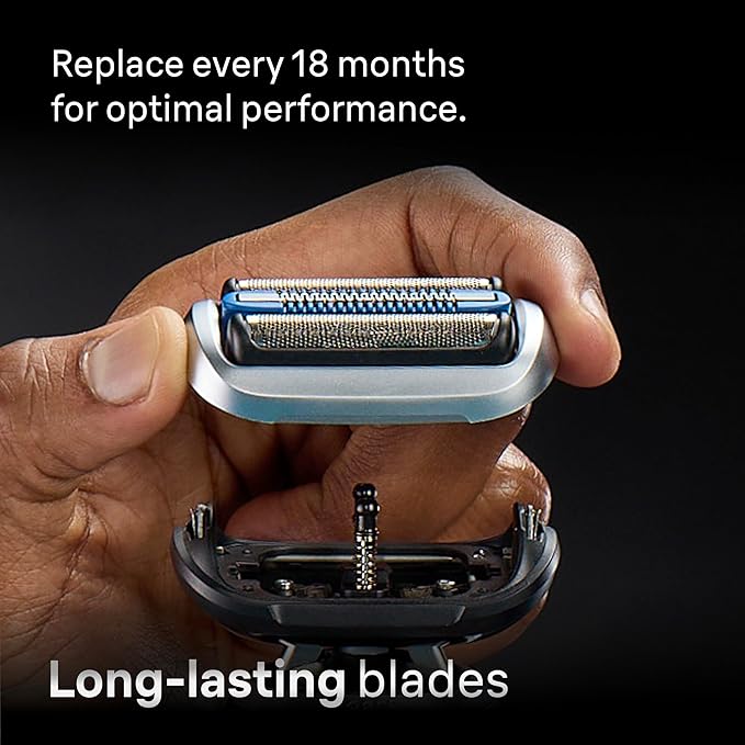 Braun Electric Shaver for Men, Series 7 7185cc, Waterproof, Wet & Dry Shave, Shaving Kit with SmartCare Center and Beard Trimmer, 3 Shave Modes, 60 Minute Battery Runtime, 10 Piece Set