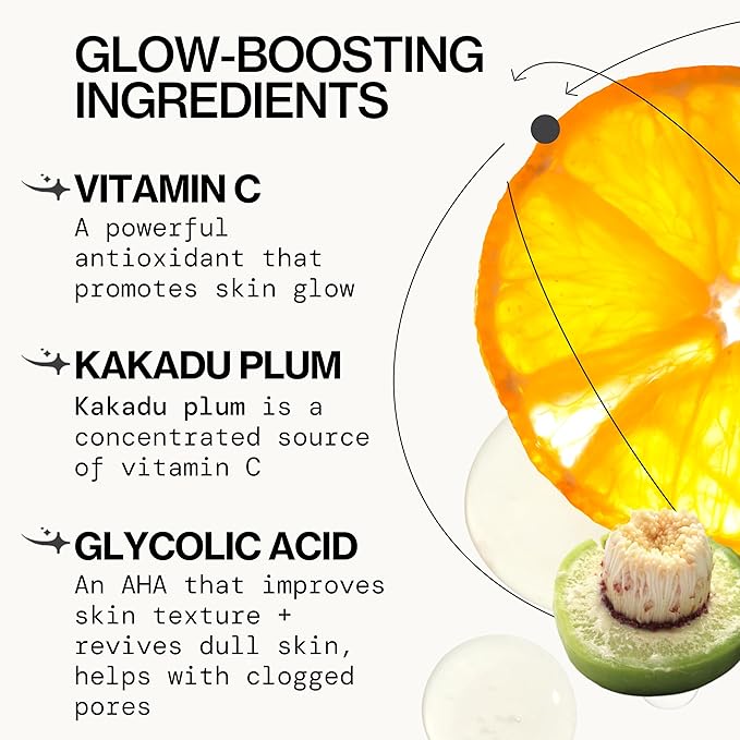 Pacifica Vitamin C Face Serum - Glow Baby Booster Facial Serum 2-PACk - Glycolic Acid - Dark Spot Corrector Anti Aging Brightening - Dermatologist Tested, Fragrance Free Clean Skin Care