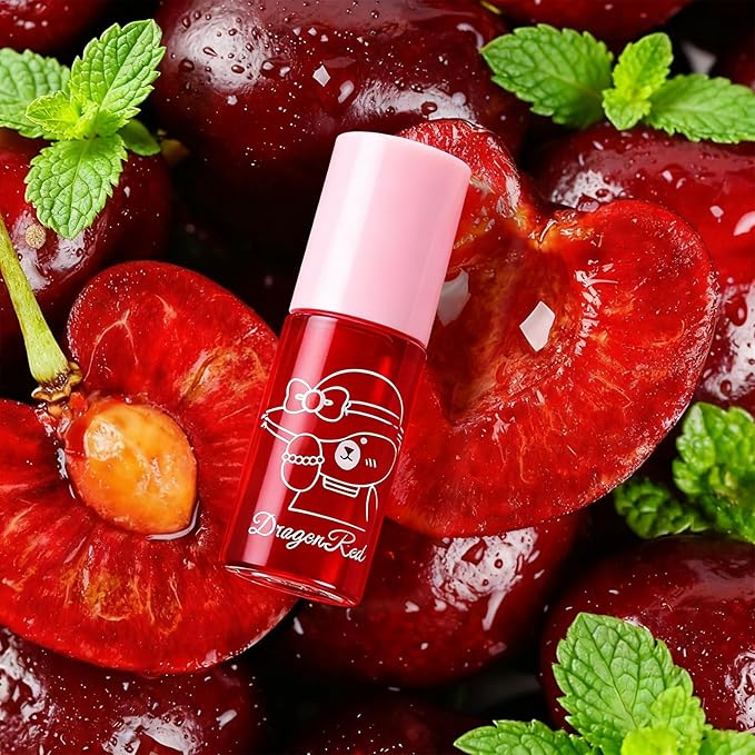 6 Colors Lip Tint Stain Set,Lip Gloss for Women,bright moisturizing lip gloss,Velvet Watery Lip Stain Moisturizing Mini Liquid Lipstick,Long lasting Non-Stick Cup, Multi-use Lip and Cheek Tint(Set a)