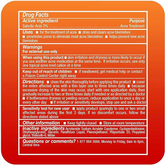 Asepxia 2% Salicylic Acid Acne Spot Treatment Cream | Drying Formula Targets Acne, Clears & Prevents Blemishes, Reduces Redness, Penetrates Pores, Pimple Cream, 1 Oz, 3-Pack