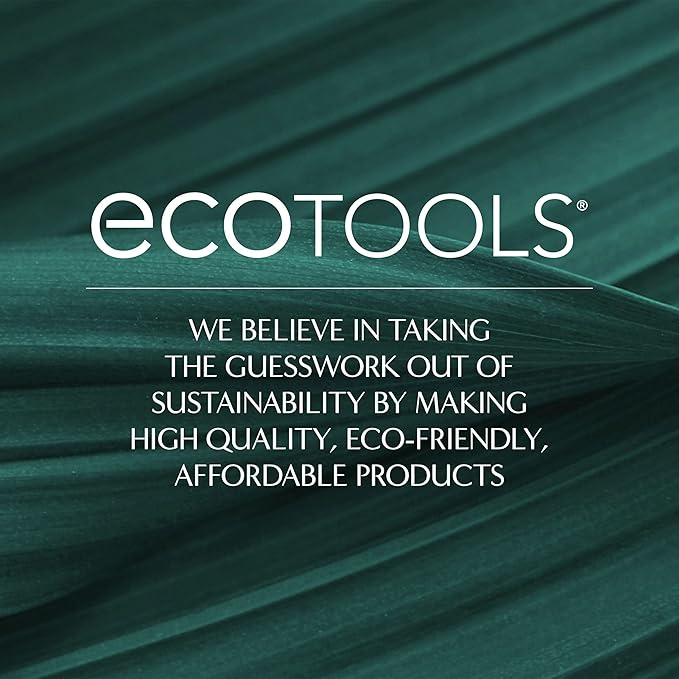 EcoTools Daily Makeup Brush Cleanser Spray, Quick Drying, Fragrance Free & Dermatologist Tested, Travel Size, TSA Approved, Cruelty-Free & Vegan 3 fl oz./89 ml. Bottle