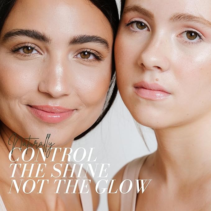 Fitglow Beauty Bamboo Hyaluronic Loose Setting Powder | Translucent Vegan Organic | Weightless Photo Finish | Pore Blurring | Natural Shine & Oil Control Makeup Finishing Powder | .32 oz / 9g