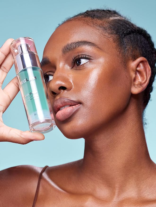 SHEGLAM Good Grip Hydrating Primer Oil Control Moisturizing Primer Gel Smooth Fine Lines Oil And Silicone-Free Face Primer-Green