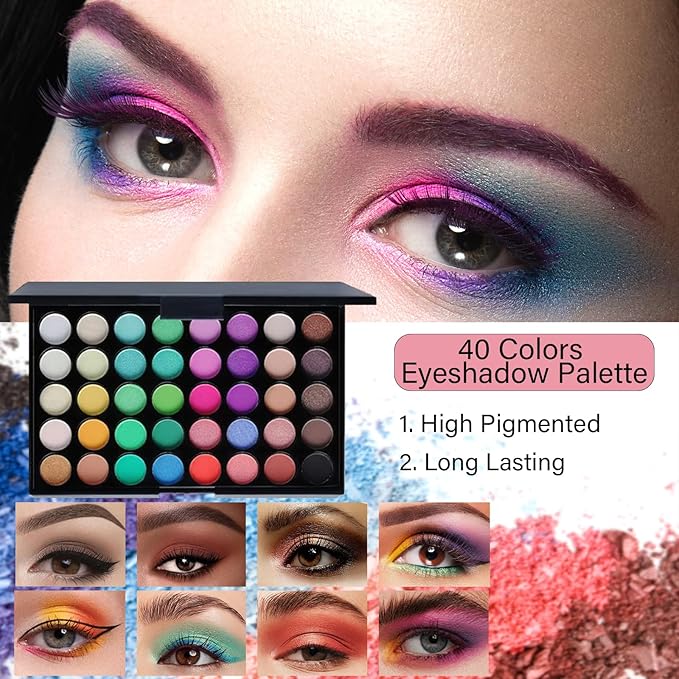 Makeup Set for Women, Makeup Full Kit for Beginners & Professionals, Travel Make up Set for Teens & Adults, Make up Gift Set for Girls, Eyeshadow Palette, Lip Gloss