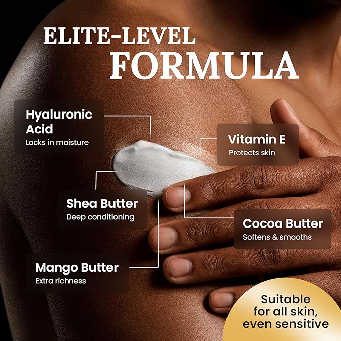 LUXURY LIFE BUTTER - Irresistibly Scented Body Butter with Hyaluronic Acid for Ultimate Moisture. Luxurious Natural Fragrance. Hydrates for a Non-Greasy Glamorous Glow, Fresh Attraction, 5 oz.