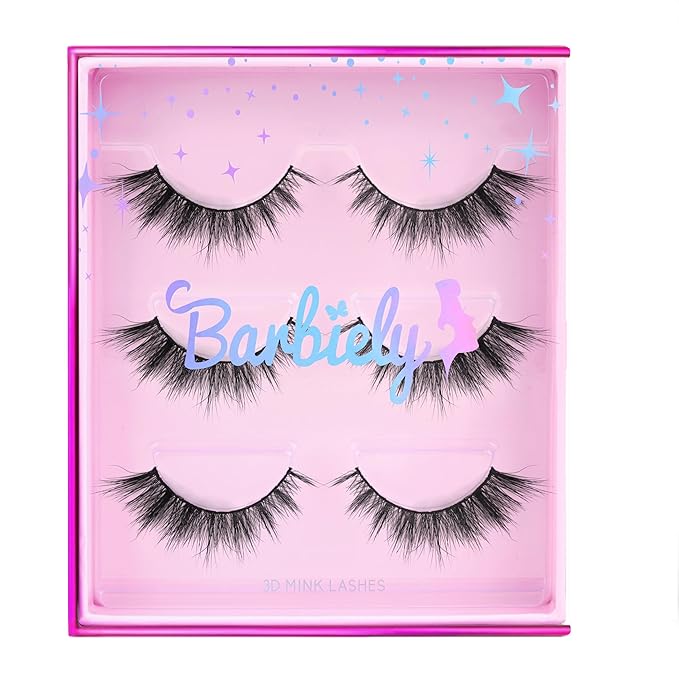 15mm False Eyelashes, 3D Real Mink Lashes, 3 Pairs Cat-Eye Lashes, Fluffy Wispy Mink Eyelashes, 5D Natural Look Luxury Volume Fake Lashes, Soft Reusable Strip Lashes (Siren)