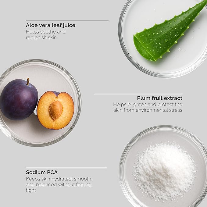 Nordisk Element Men’s Face Wash – Clarifying Gel Cleanser with Plum Extract | Daily Gentle Vegan Facial Wash for All Skin Types, Hydrating, Non-Stripping, Sulfate-Free, pH Balanced, 6.76 Fl Oz